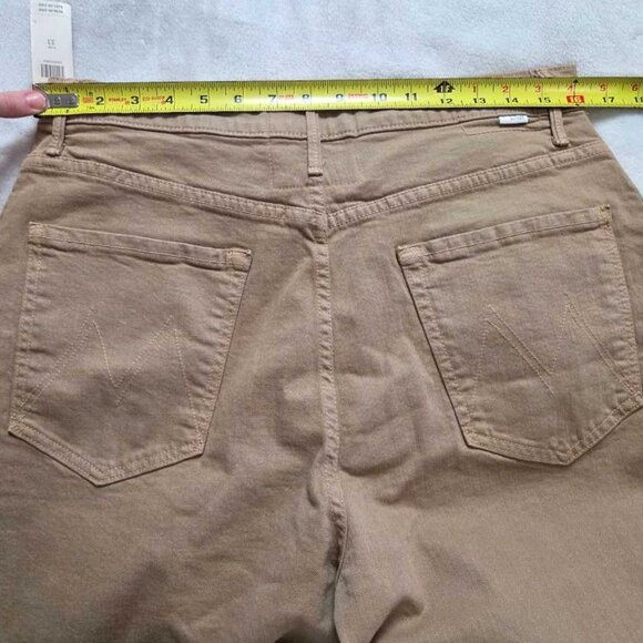 New 33 Mother x Anthropologie The Half Pipe Flood barrel jeans The Devil May - Picture 11 of 13